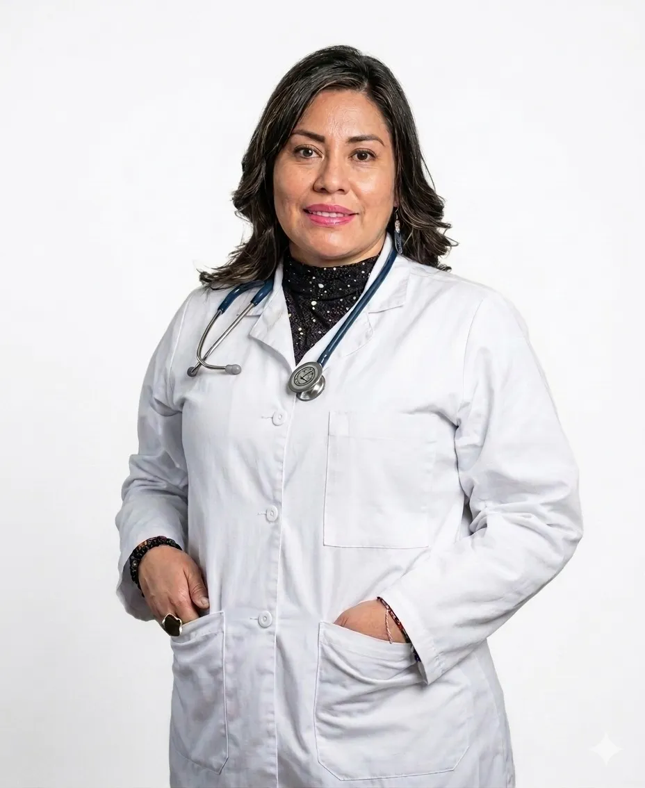 Doctora en centro médico Ivy Contreras Villamizar
