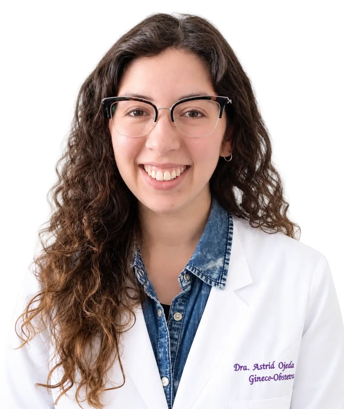 Doctora en centro médico Astrid Ojeda Vial